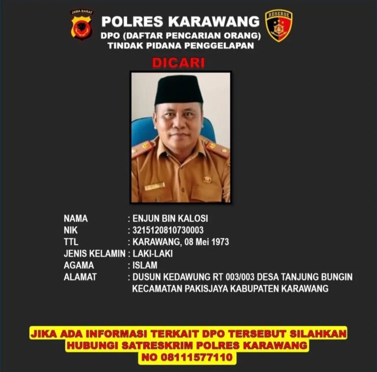 Peringatan Hari Desa Nasional, Kades di Karawang Malah Jadi DPO Kasus Penggelapan Lahan