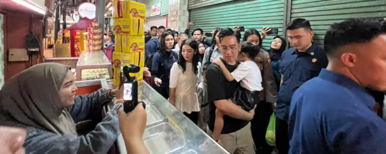 Bagian dari Penguatan Ekonomi Kerakyatan, Wapres Gibran Tinjau Pasar Atom