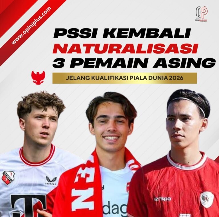 Jelang Kualifikasi Piala Dunia 2026, PSSI Kembali Naturalisasi 3 Pemain Asing