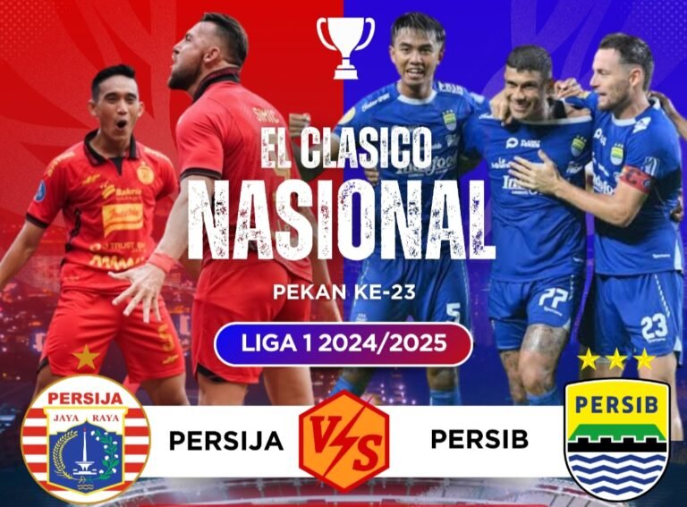 Jelang El Clasico Nasional, Rival Abadi Persija vs Persib