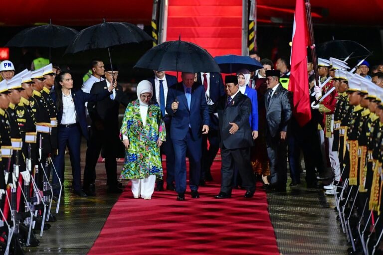 Erdogan Tiba di Indonesia