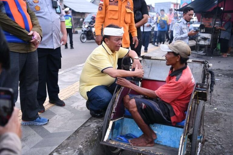 Sekda Jabar Cek Pemberian Insentif untuk Penarik Becak dan Kurir Delman