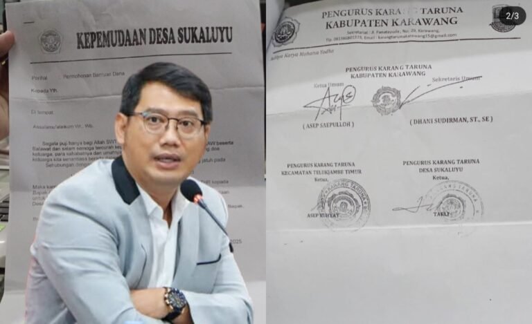 Viral Proposal Karang Taruna Minta THR, Kades dan Ketum Karang Taruna Meradang