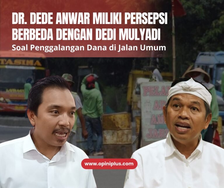 Dr. Dede Anwar Miliki Persepsi Berbeda dengan Dedi Mulyadi, Soal Penggalangan Dana di Jalan Umum