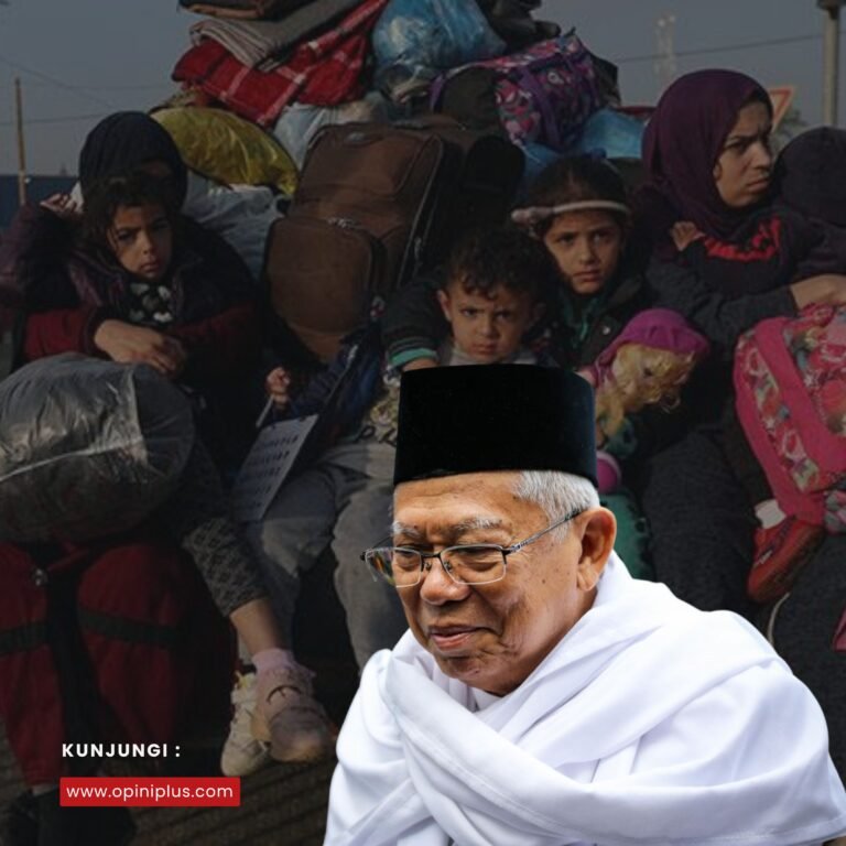 Evakuasi Warga Palestina ke Indonesia, Ma’ruf Amin : Tak Ada Persoalan