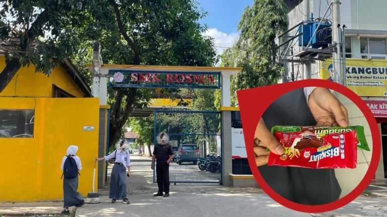 Jadi Sorotan, Program MBG di SMK Rosma Karawang Diganti Makanan Ringan