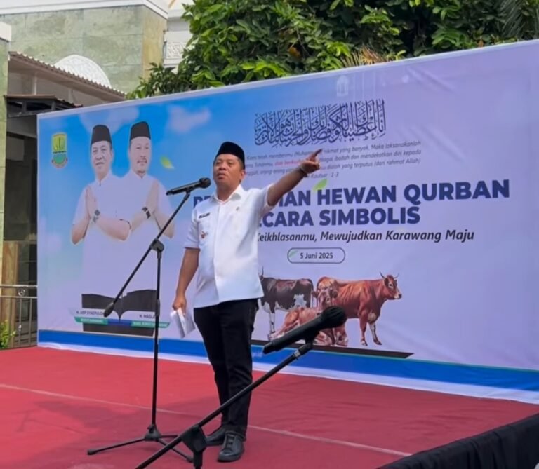 Ada Ribuan Pabrik, Tapi yang Salurkan CSR Hewan Kurban Hanya 37 Perusahaan, Bupati Aep Kecewa