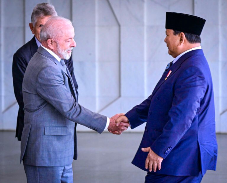 Prabowo Disambut Upacara Kenegaraan