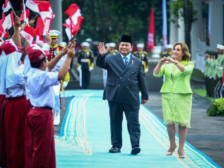 Sama-sama Dukung Kemerdekaan Palestina, Prabowo Apresiasi Presiden Peru