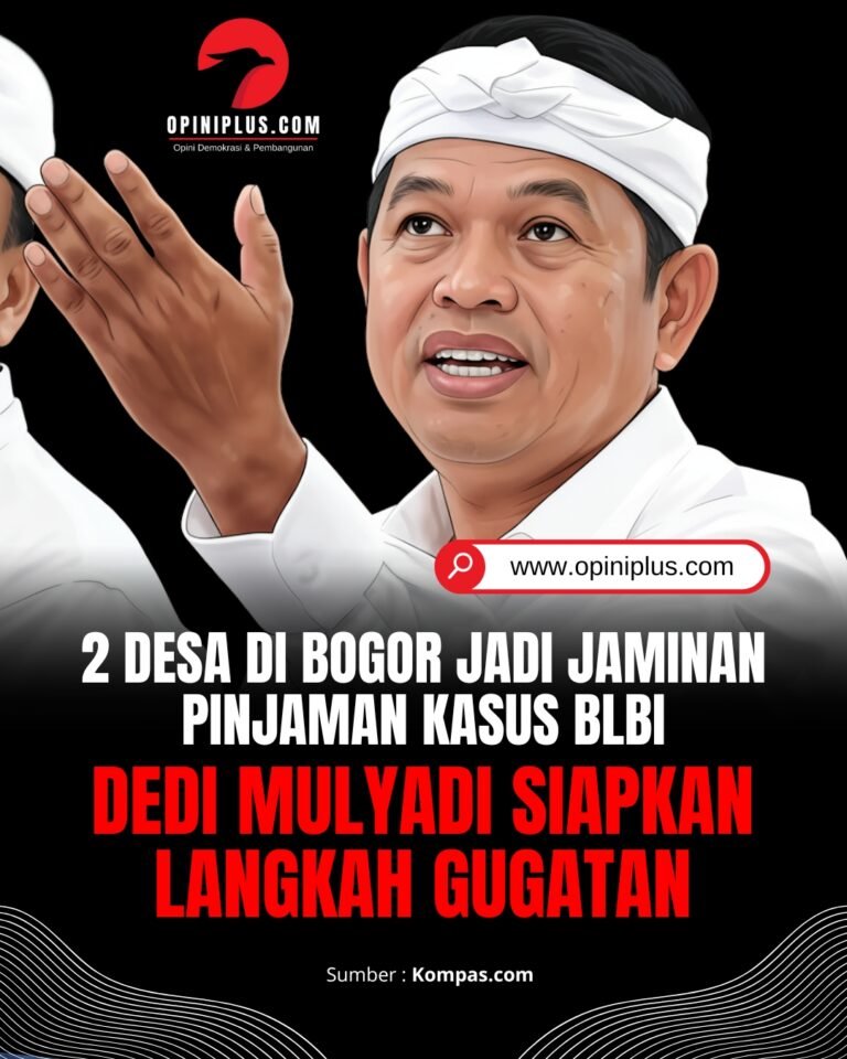 2 Desa di Bogor Jadi Jaminan Pinjaman Kasus BLBI, Dedi Mulyadi Siapkan Gugatan