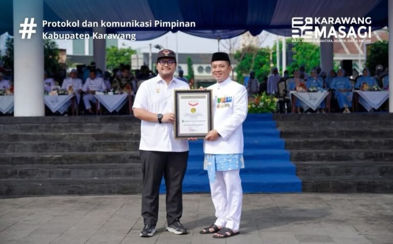 HUT ke-392 Tahun, Karawang Cetak Rekor MURI ‘Bazar UMKM 14 Hari’