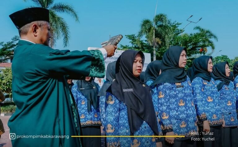86 PPPK 2024 Terima SK, 42 Pejabat Fungsional Karawang Dilantik