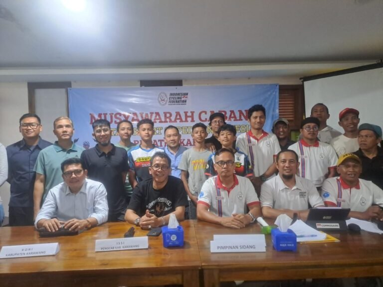 Askun Kembali Pimpin ISSI Karawang, Target Medali Emas di Cabor BMX