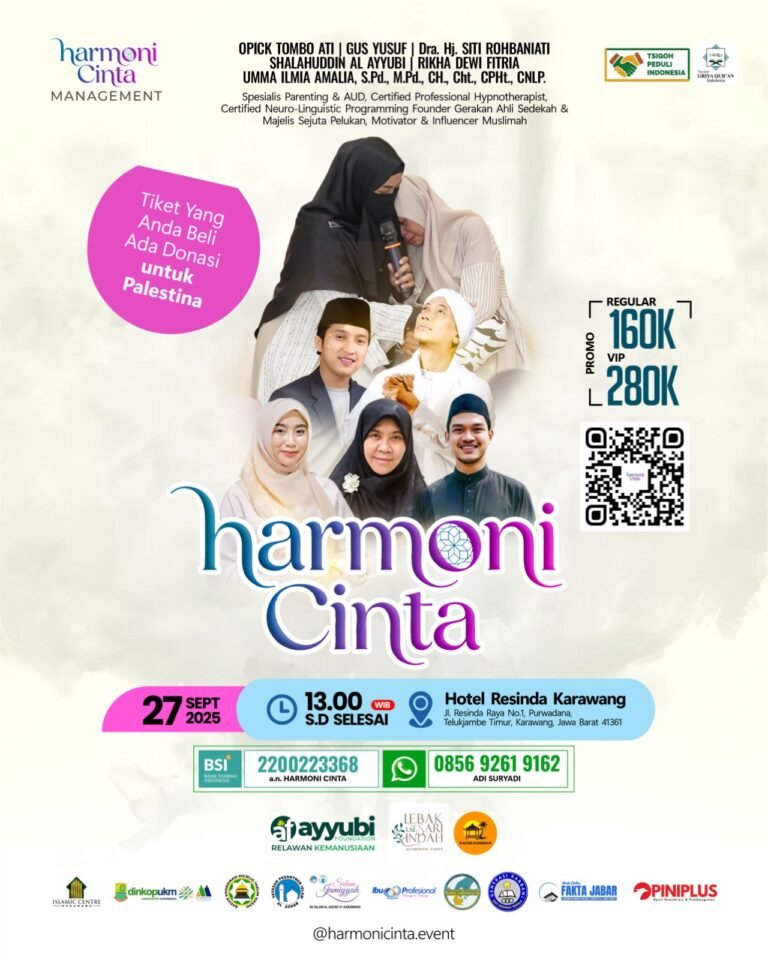 Sukses di Samarinda, “Harmoni Cinta” Siap Pulihkan Hati Warga Karawang dan Sekitarnya