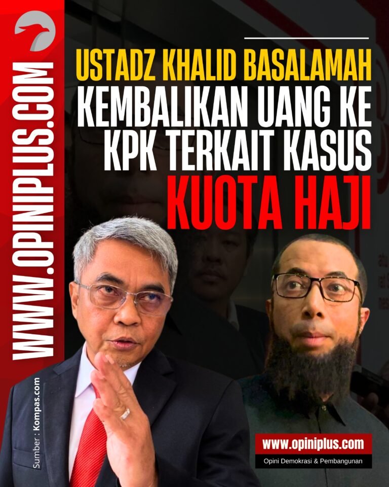 Ustadz Khalid Basalamah Kembalikan Uang ke KPK Terkait Kasus Kuota Haji