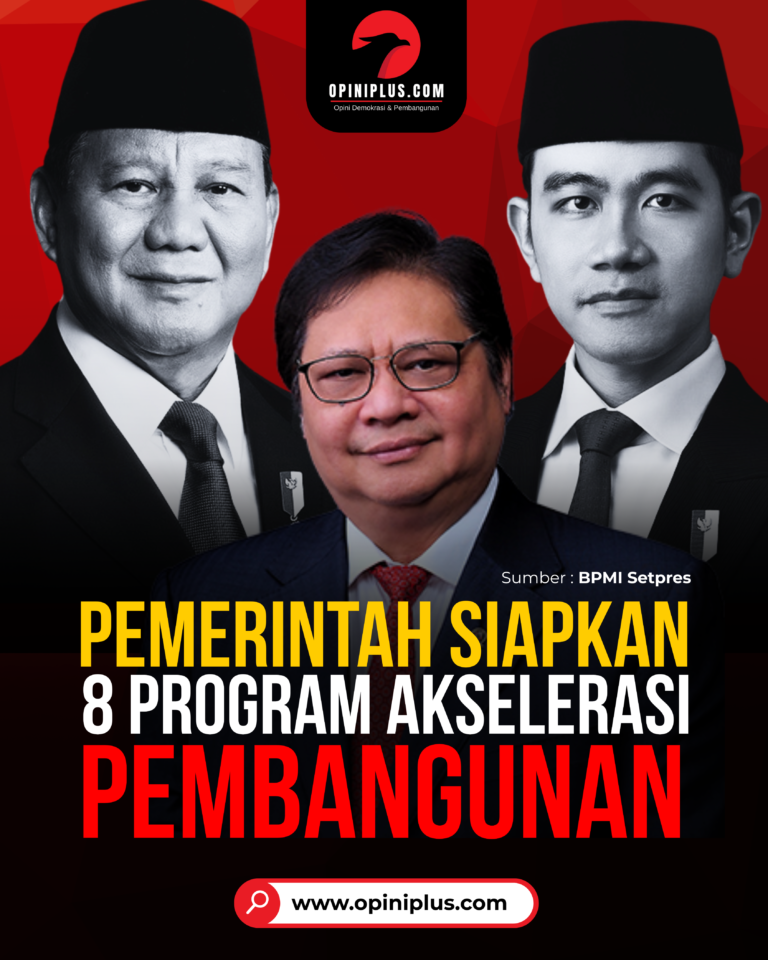 Pemerintah Siapkan 8 Program Akselerasi Pembangunan
