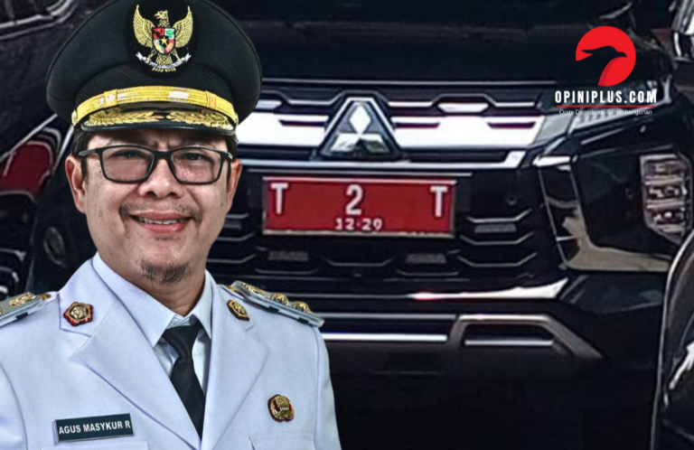 Wakil Bupati Subang Akhirnya Ganti Plat Nomor Palsu Mobil Dinasnya