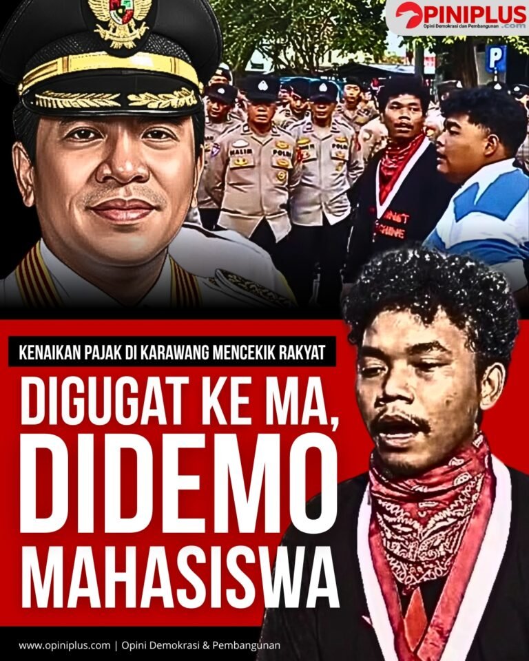 Kenaikan PBB di Karawang, Digugat ke MA Didemo Mahasiswa