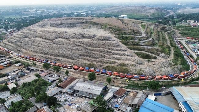 Bantargebang Disorot Prabowo, DLH Bekasi : Sampah Hanya dari Jakarta