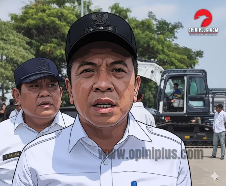 Bupati Aep Pimpin Langsung Pembongkaran Bangli di Interchange Karawang Barat