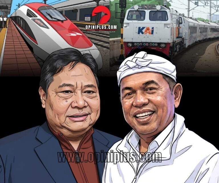 Soal Kereta Api Kilat Pajajaran, Airlangga : Silahkan, Whoosh Jalan Terus