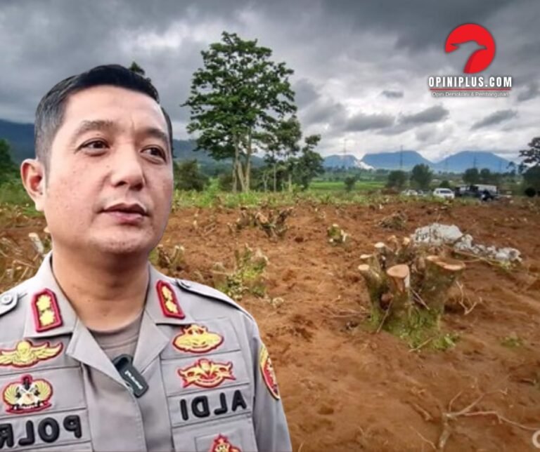 6 Orang Ditetapkan Tersangka Perusakan Kebun Teh Pangalengan