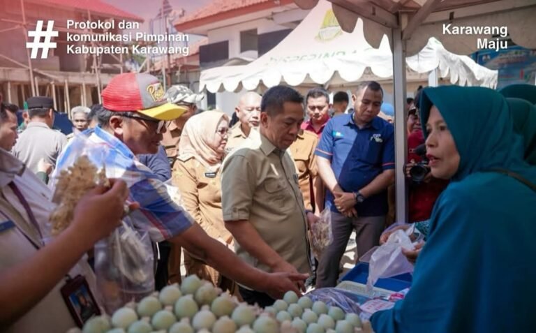 Pemkab Karawang Gelar Operasi Pasar Bersubsidi
