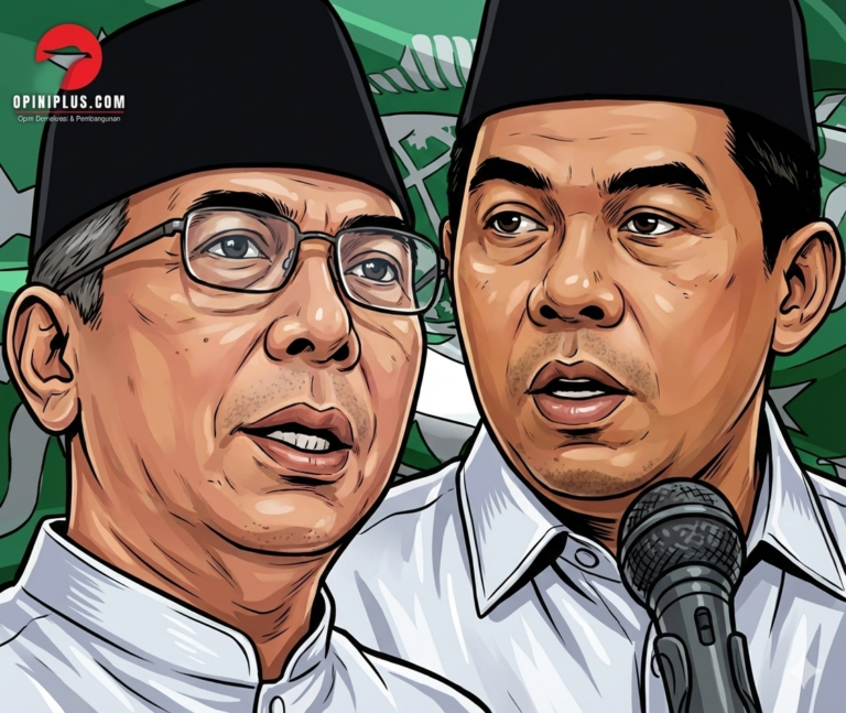 Konflik PBNU Meruncing, Bergulir Desakan Mundur Rais Aam dan Ketum