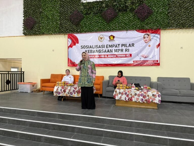 Sosialisasi Empat Pilar Kebangsaan Bunda Wardatul Asriah juga Digelar untuk Kader Posyandu