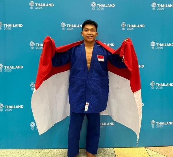 Atlet Judo Karawang Raih Medali Emas di SEA Games Thailand 2025