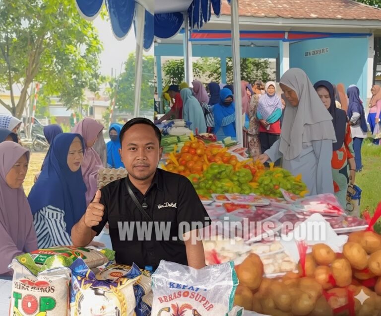 Gerakan Pangan Murah Anggota DPRD Jabar Dea Eka Rizaldi Langsung Diserbu Warga