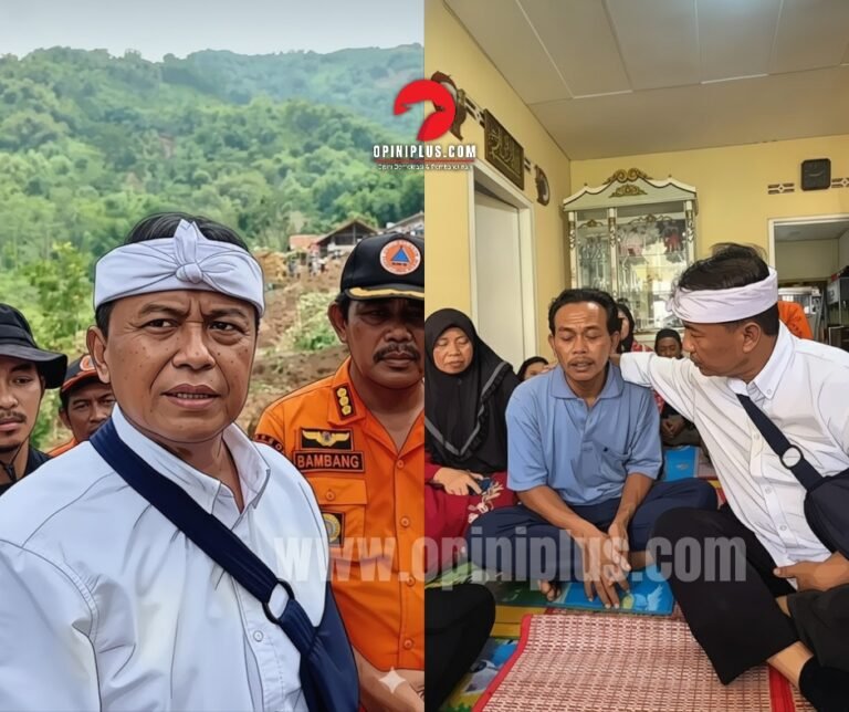 Sekda Jabar Tinjau Lokasi dan Sampaikan Bantuan ke Korban Longsor Arjasari – Bandung