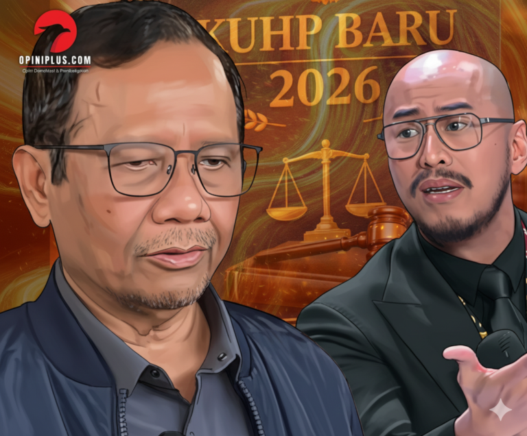 Mahfud MD : Pandji Pragiwaksono Tak Bisa Dijerat KUHP Baru
