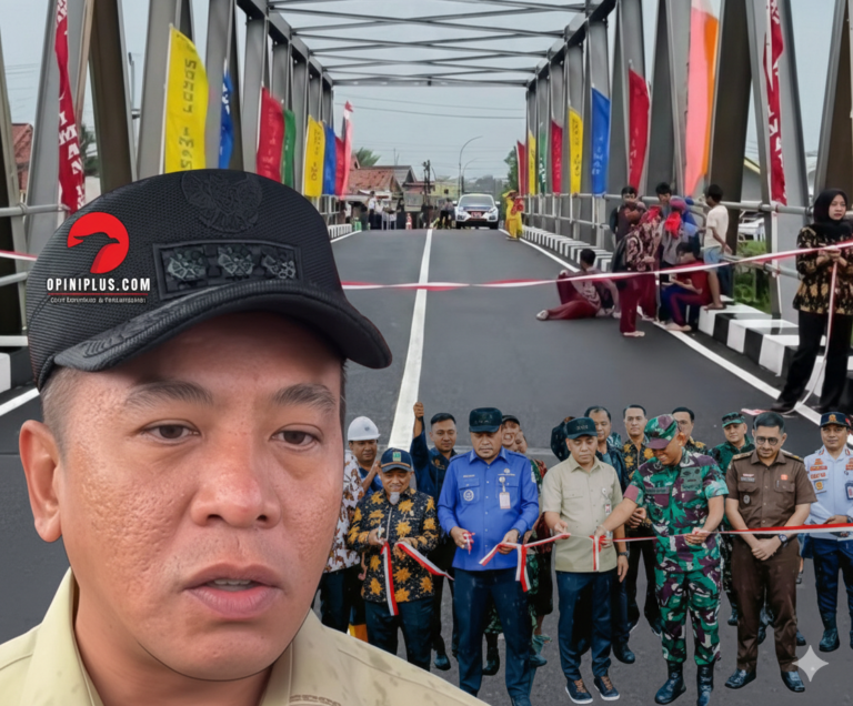 50 Tahun Tak Tersentuh Pembangunan, Pemkab Karawang Rampung Bangun Jembatan Bakan Tambun-Ciselang
