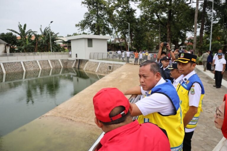Cegah Banjir di Bekasi Barat, Pemkot Bangun Polder Air di Kelurahan Bintara
