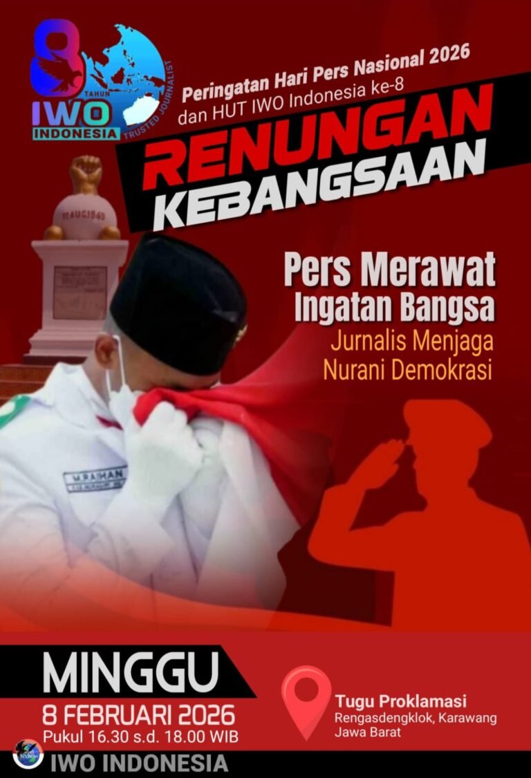 IWO Indonesia Gelar ‘Renungan Kebangsaan’ di Tugu Kebangkitan Rengasdengklok
