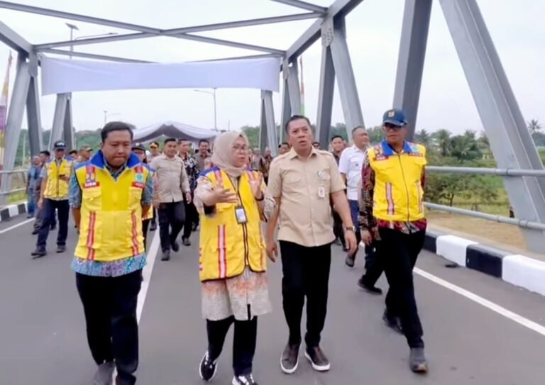 Bupati Karawang Resmikan Jembatan Rp 60 Miliar, Hubungkan Klari-Ciampel