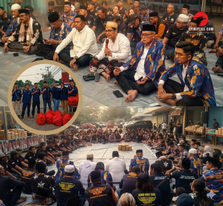 Laskar NKRI Gelar Bukber dan Bagikan Seribu Takjil