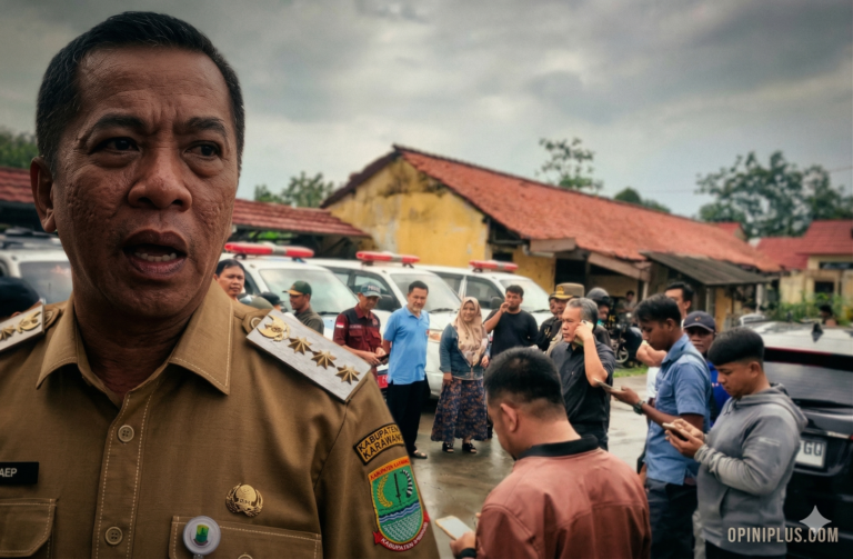 Bupati Aep Sampaikan Bela Sungkawa dan Kirim 8 Ambulance untuk Jemput Para Korban