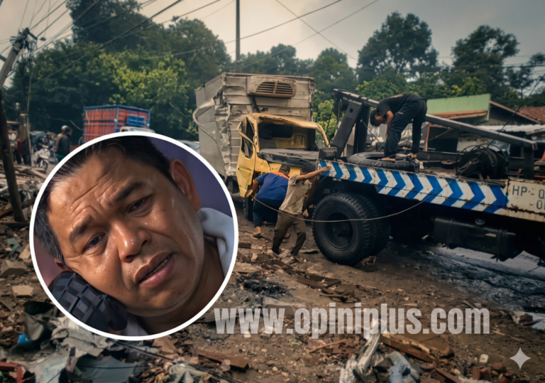 Dedi Mulyadi Bantu Keluarga Korban ‘Kecelakaan Maut’ Truk Box Tabrak Warung di Subang