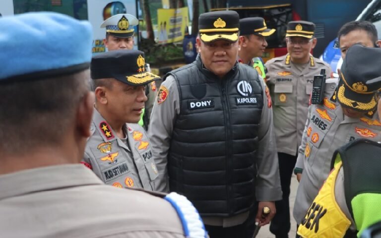 Kapolda Jabar Cek Kesiapan Arus Balik di Rest Area Tol Cipali