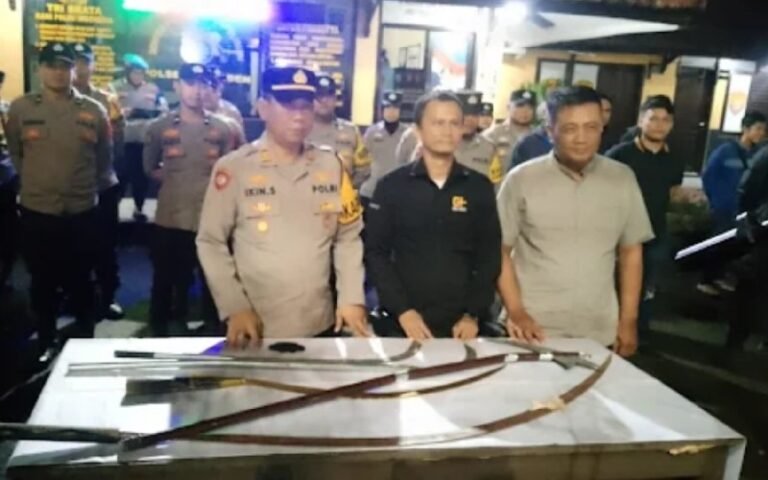 Tercium di Medsos, Polsek Pagaden Gagalkan Aksi Tawuran Kelompok Remaja