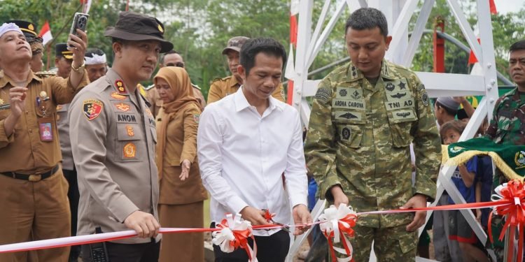 Jembatan Garuda Cikao Resmi Beroperasi