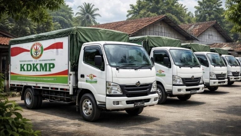 Hore! 17 KDKMP di Karawang Dapat Bantuan Operasional Truk