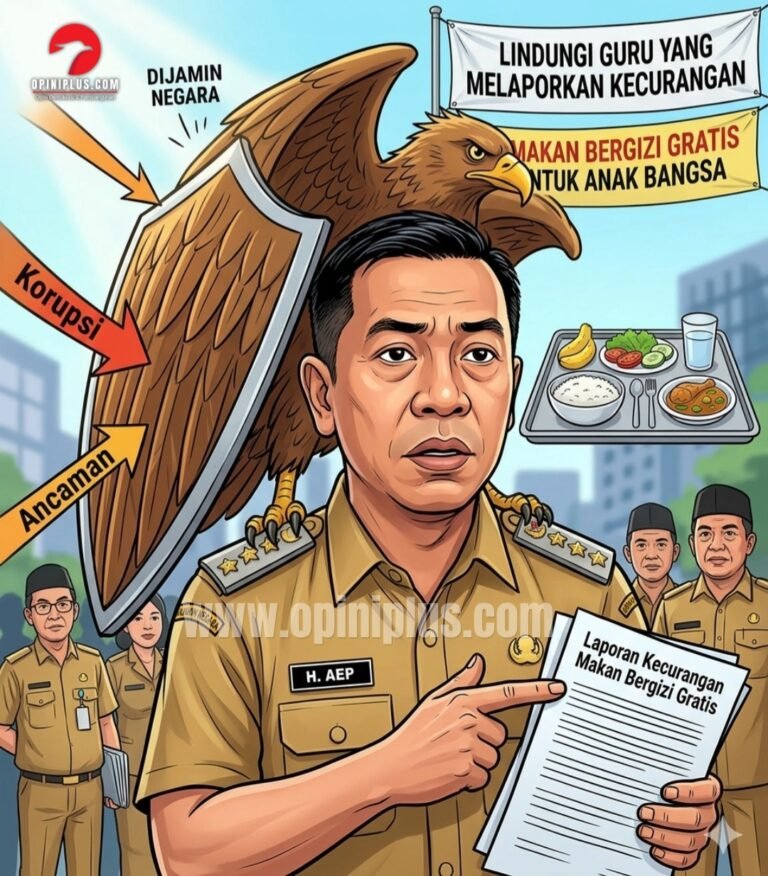 Bupati Aep Pasang Badan Lindungi Guru yang Laporkan Kecurangan MBG