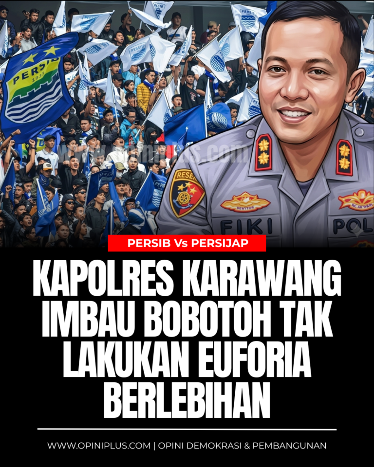 Kapolres Karawang Imbau Bobotoh Tak Lakukan Euforia Berlebihan