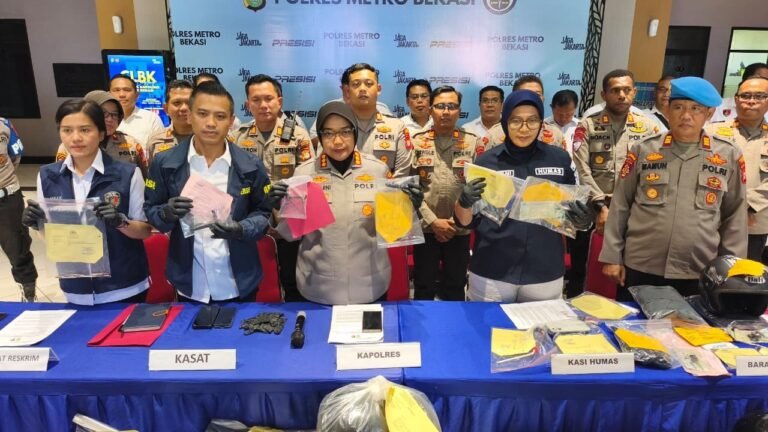 Resahkan Warga, 25 Pelaku Jaringan Curanmor Diringkus