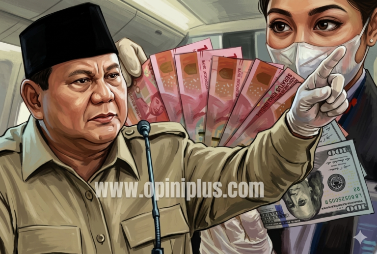 Rupiah Melemah, Prabowo: Rakyat di Desa Tak Pakai Dolar