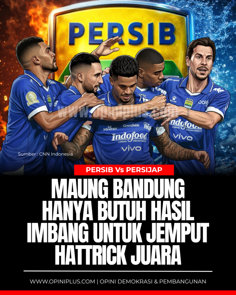 Persib Hanya Butuh Hasil Imbang untuk Jemput Hattrick Juara