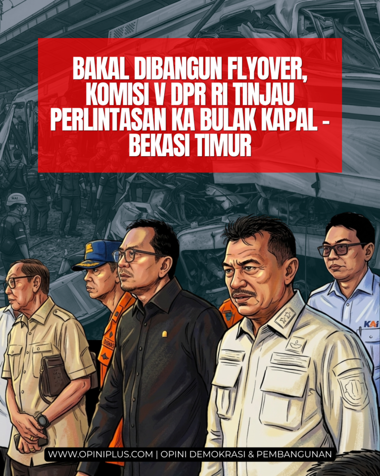 Bakal Dibangun Flyover, Komisi V DPR RI Tinjau Perlintasan KA Bulak Kapal – Bekasi Timur